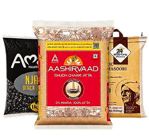 Atta, Rice & Dal grocery online delivery USA