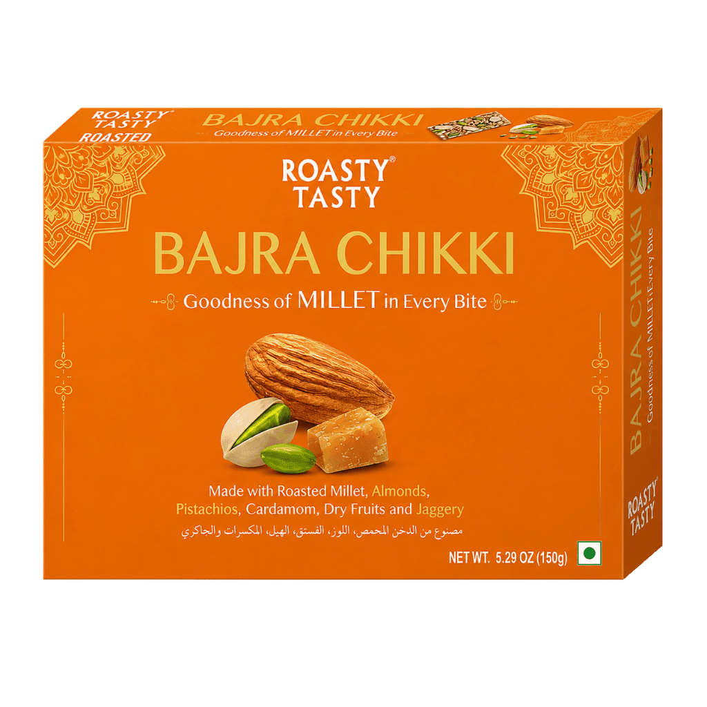Roasty Tasty Bajra Chikki 150 g buy online USA