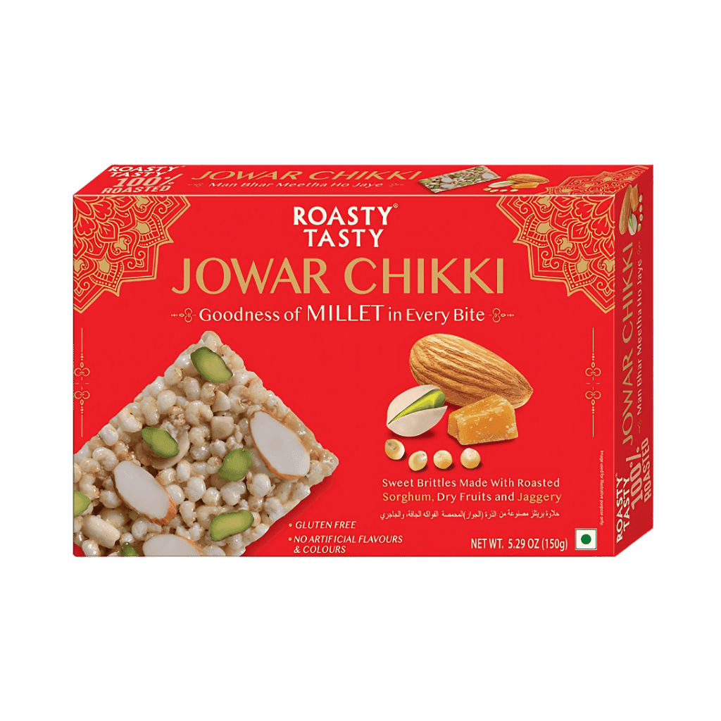 Roasty Tasty Jowar Chikki 150 g buy online USA