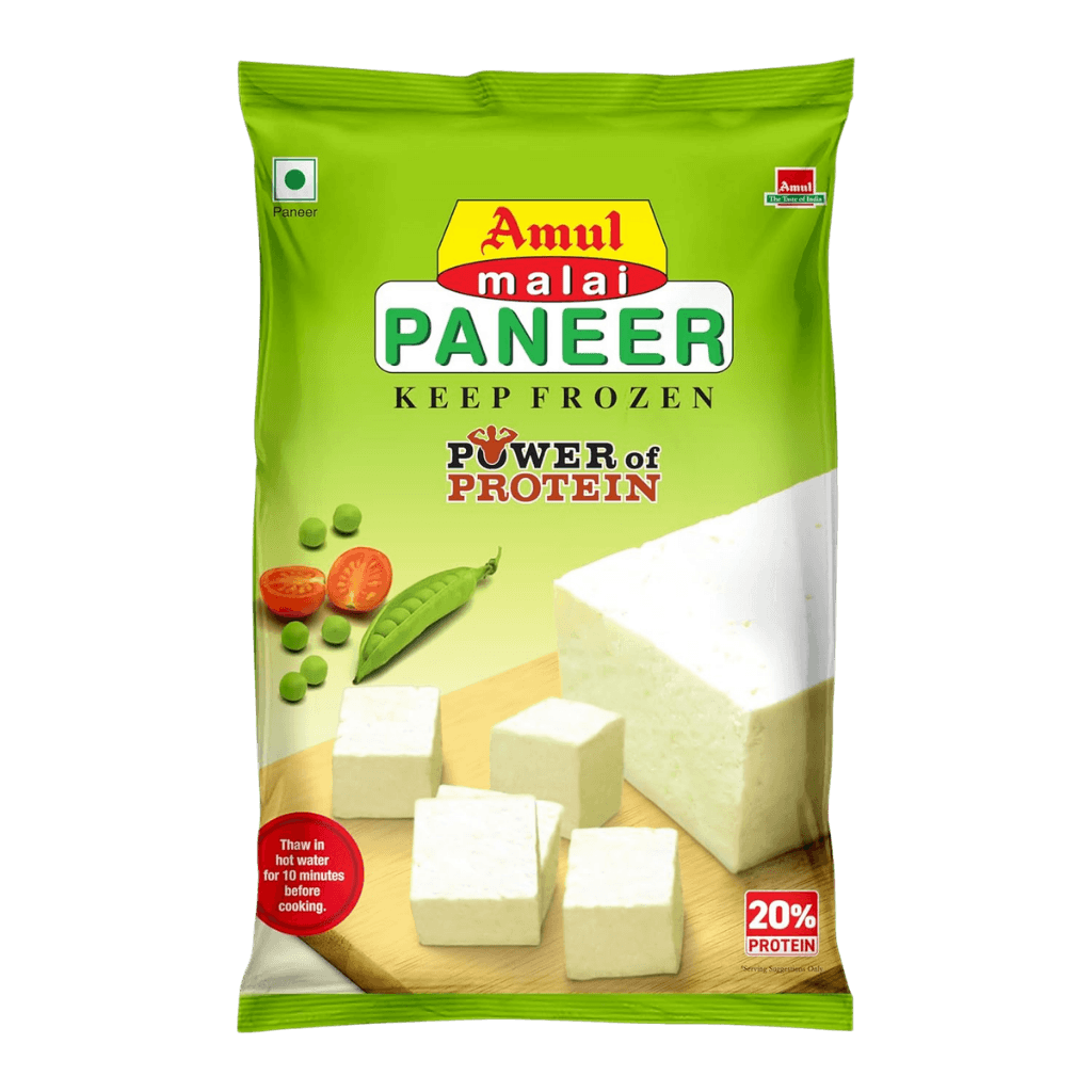 Amul Malai Paneer Cubes 200 g buy online USA