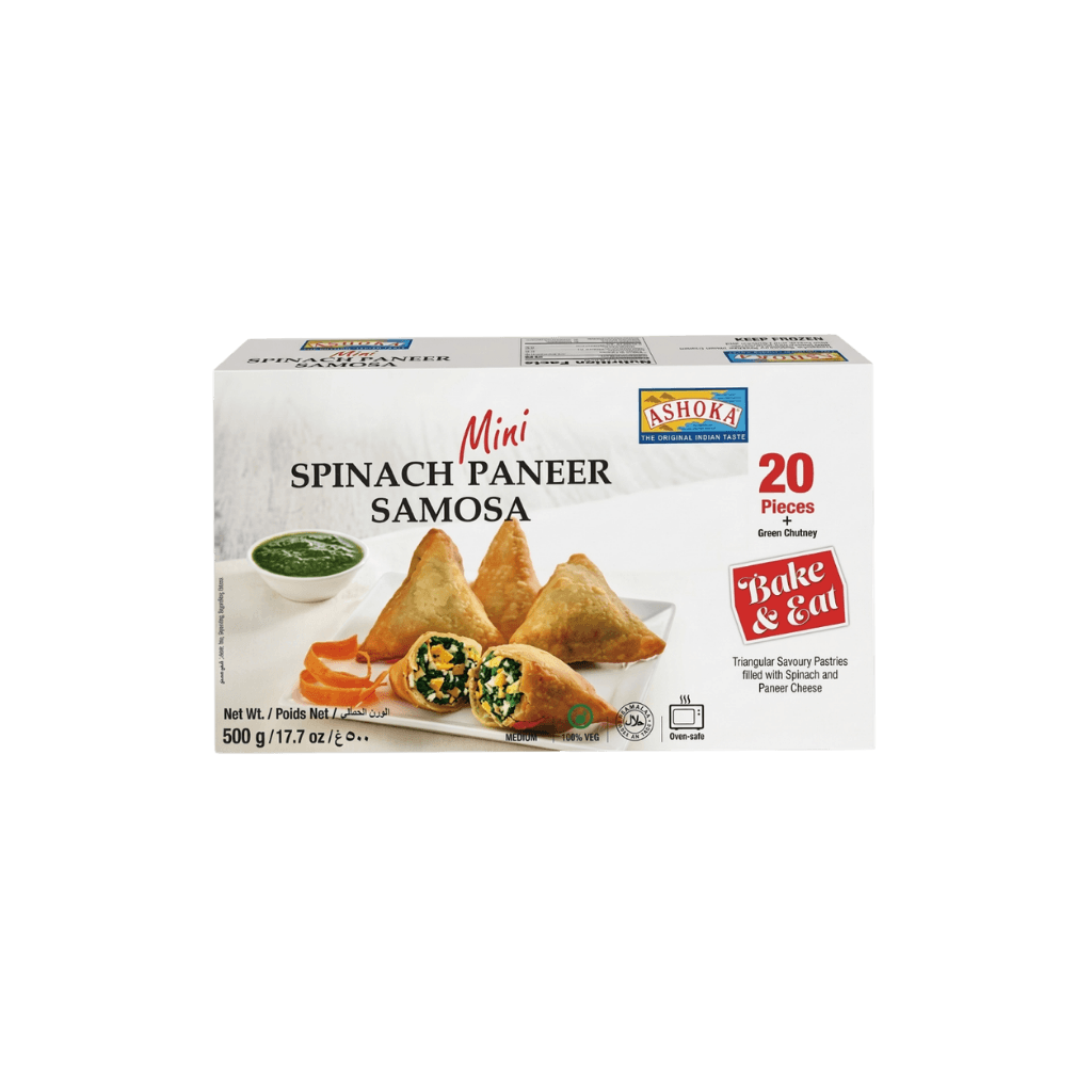 Ashoka Spinach Paneer Samosa 20 pcs buy online USA
