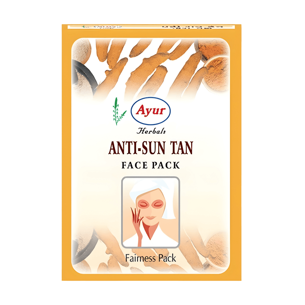 Ayur Anti-Sun Tan Face Pack 100 g buy online USA