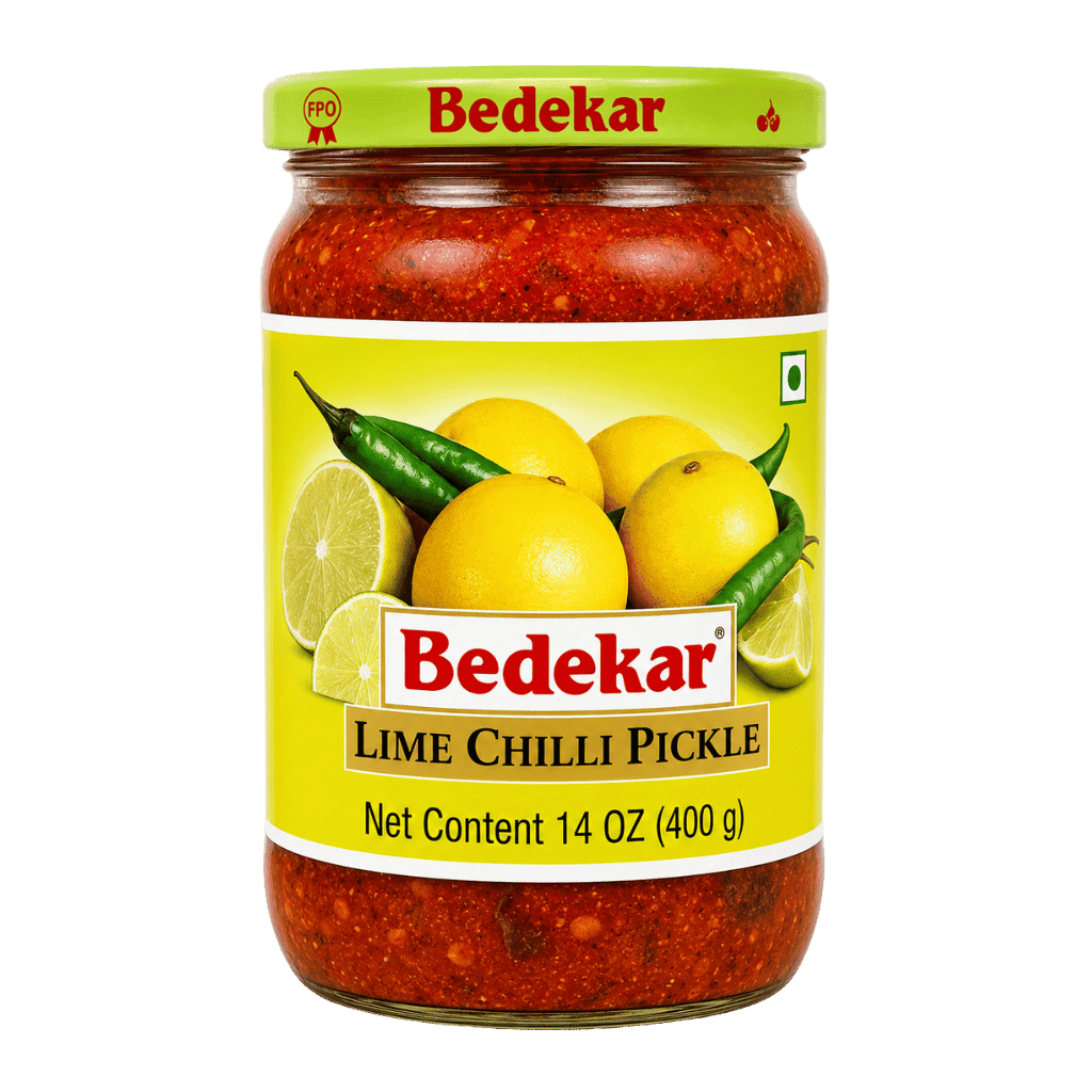 Bedekar Lime Chilli Pickle 400 g buy online USA