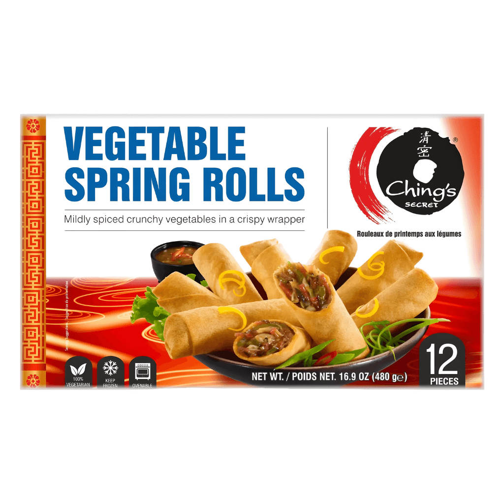 Ching's Secret Vegetable Spring Rolls 12 pcs buy online USA