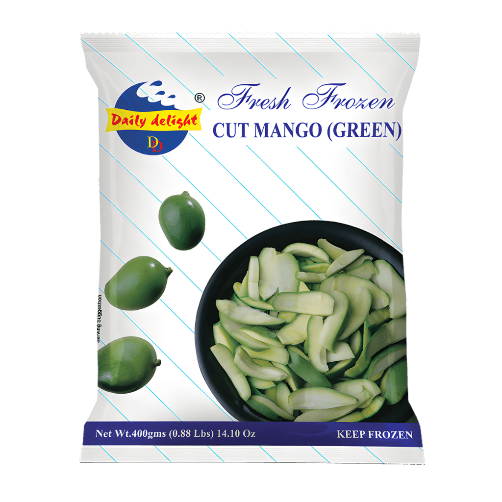 Daily Delight Cut Mango(Green) 400 g buy online USA