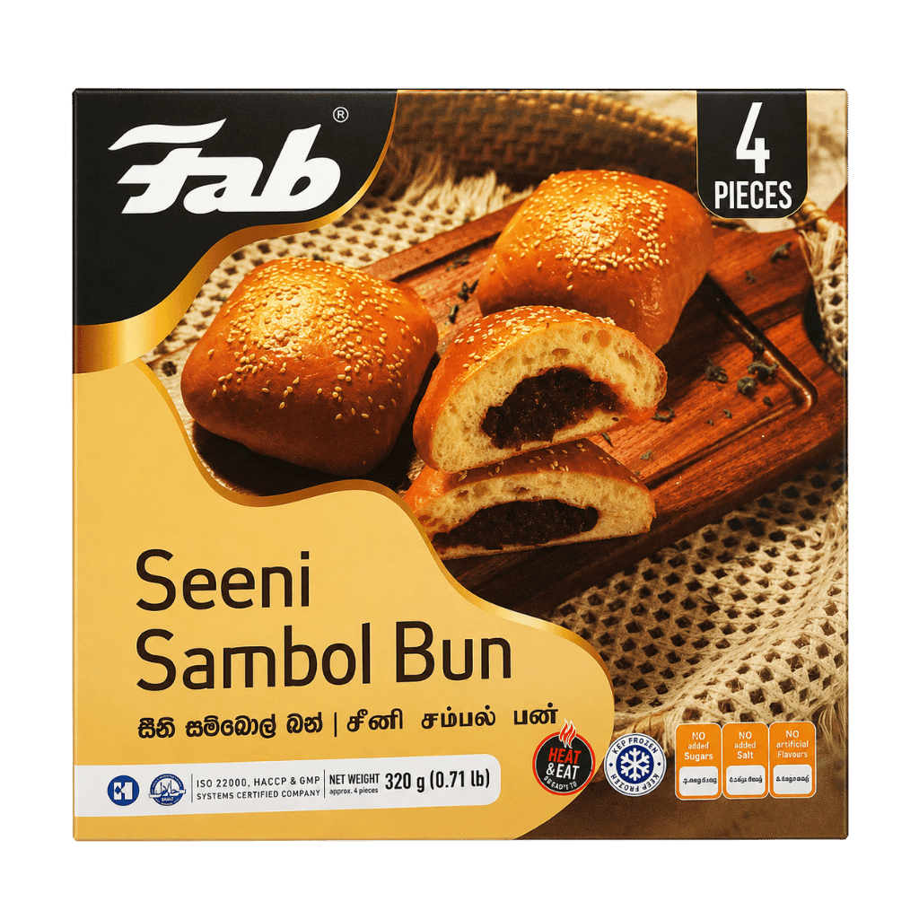 Fab Seeni Sambol Bun 320 g 4 pcs buy online USA