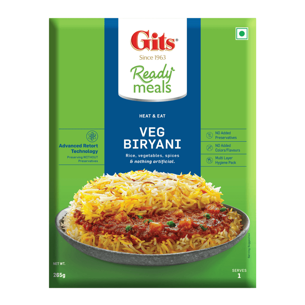 Gits Vegetable Biryani 265 g buy online USA