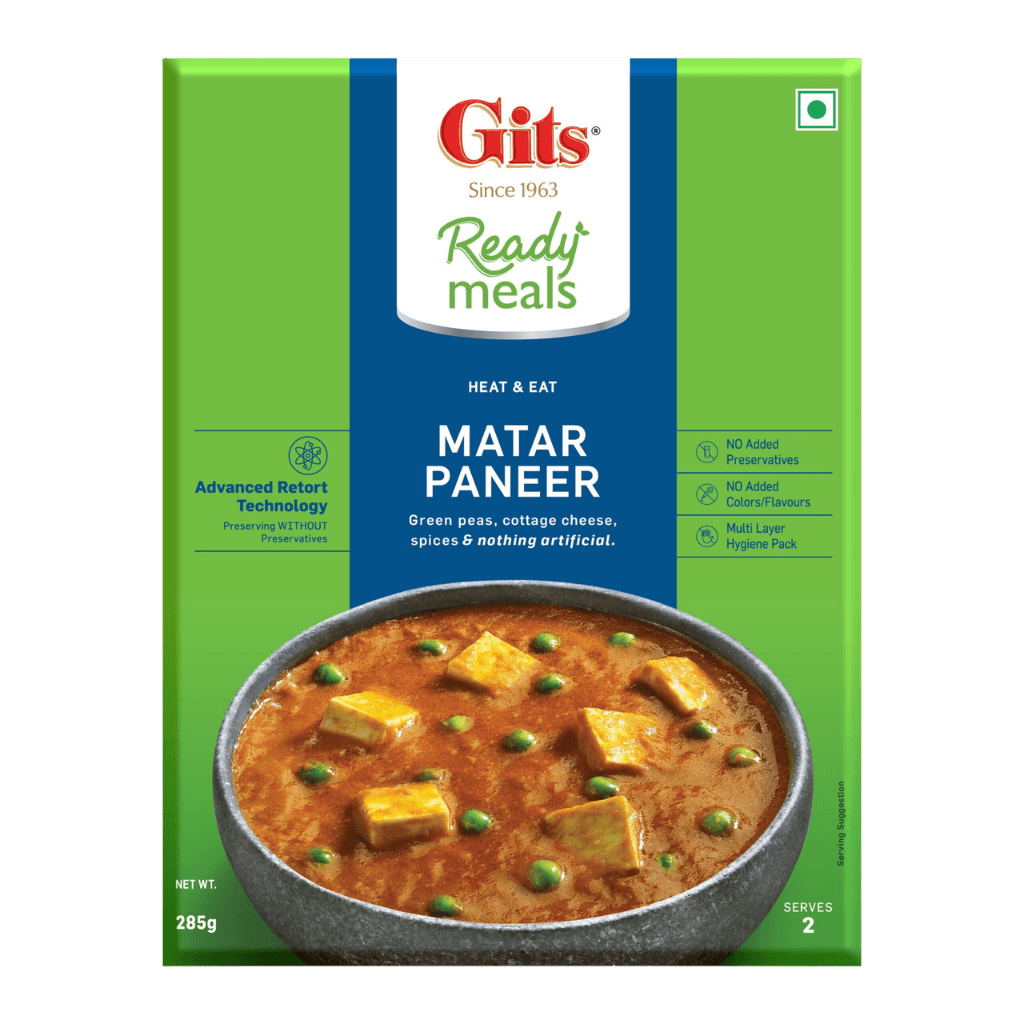 Gits Matar Paneer 285 g buy online USA