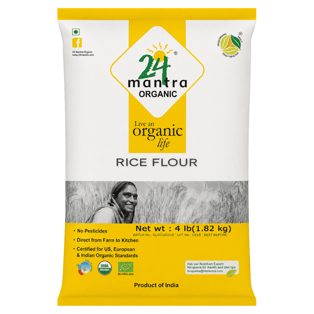 24 Mantra Organic Rice Flour 4 lb buy online USA