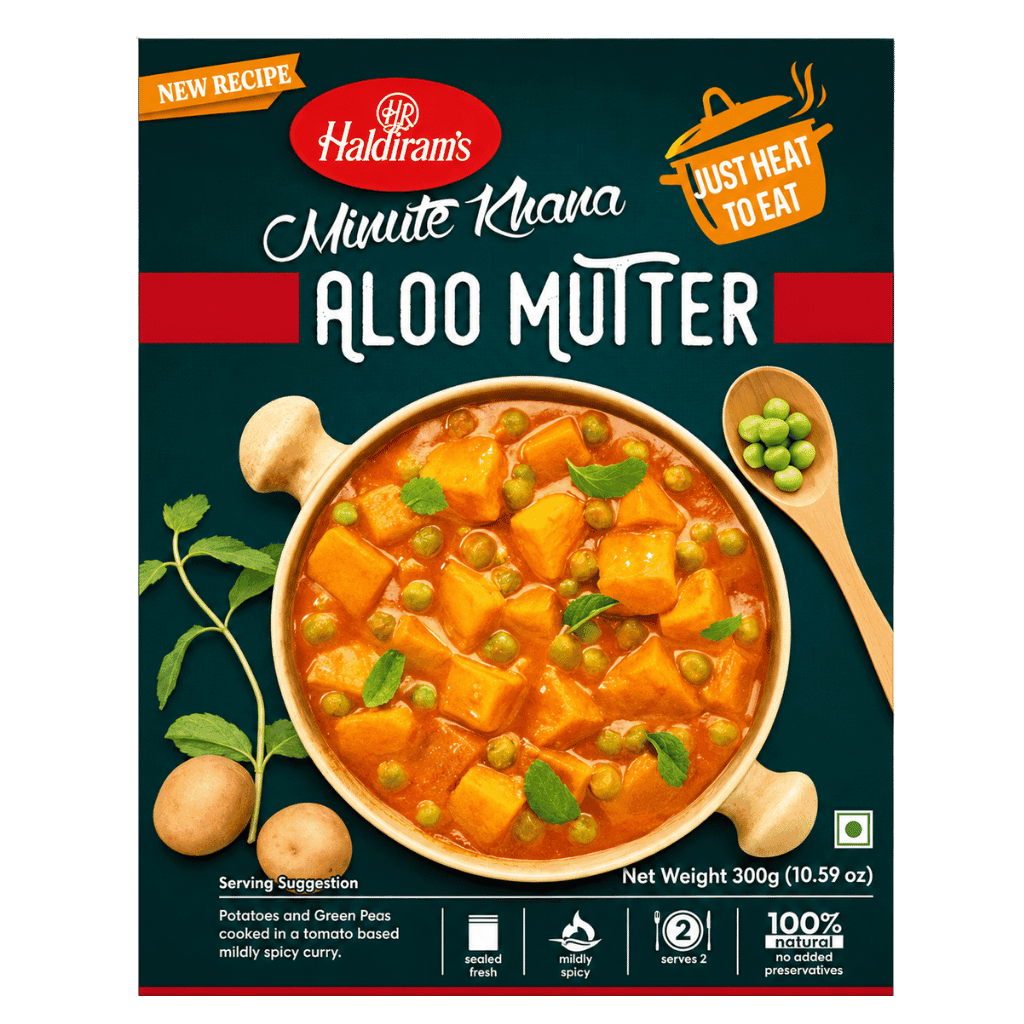 Haldiram Aloo Mutter 300 g buy online USA