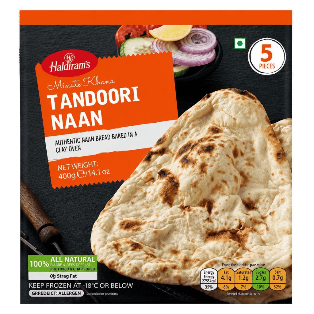 Haldiram Tandoori Naan 5 pcs buy online USA