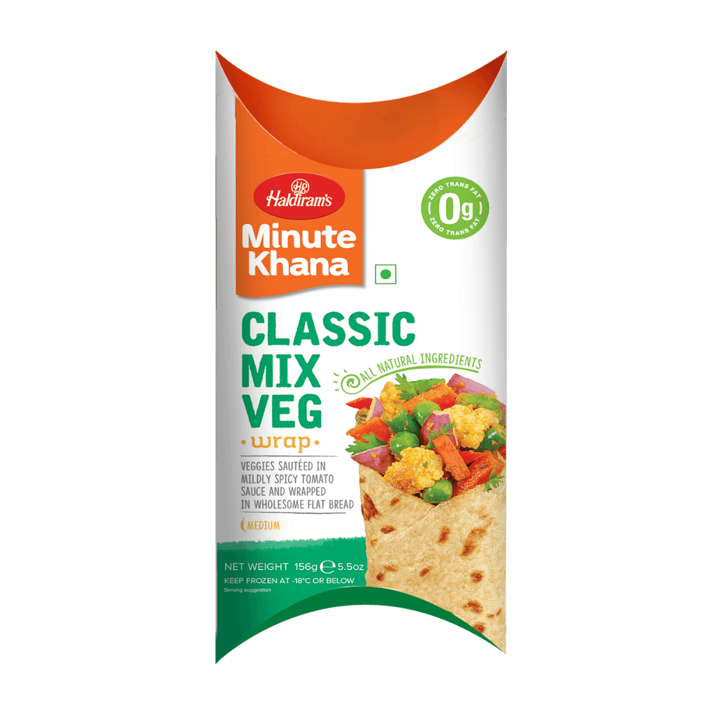 Haldiram Wrap Mix Vegetable 156 g buy online USA
