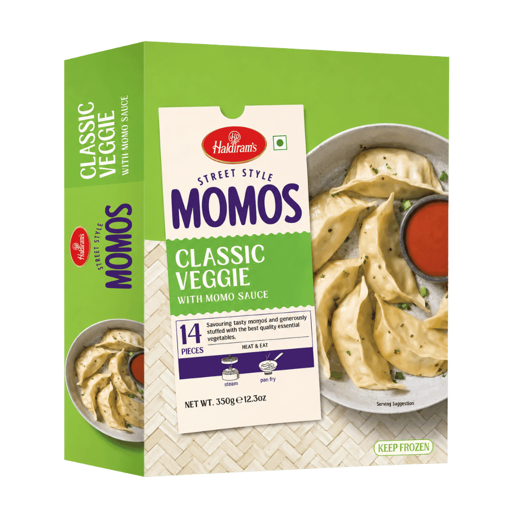 Haldiram Classic Veggie Momos 14 pcs buy online USA