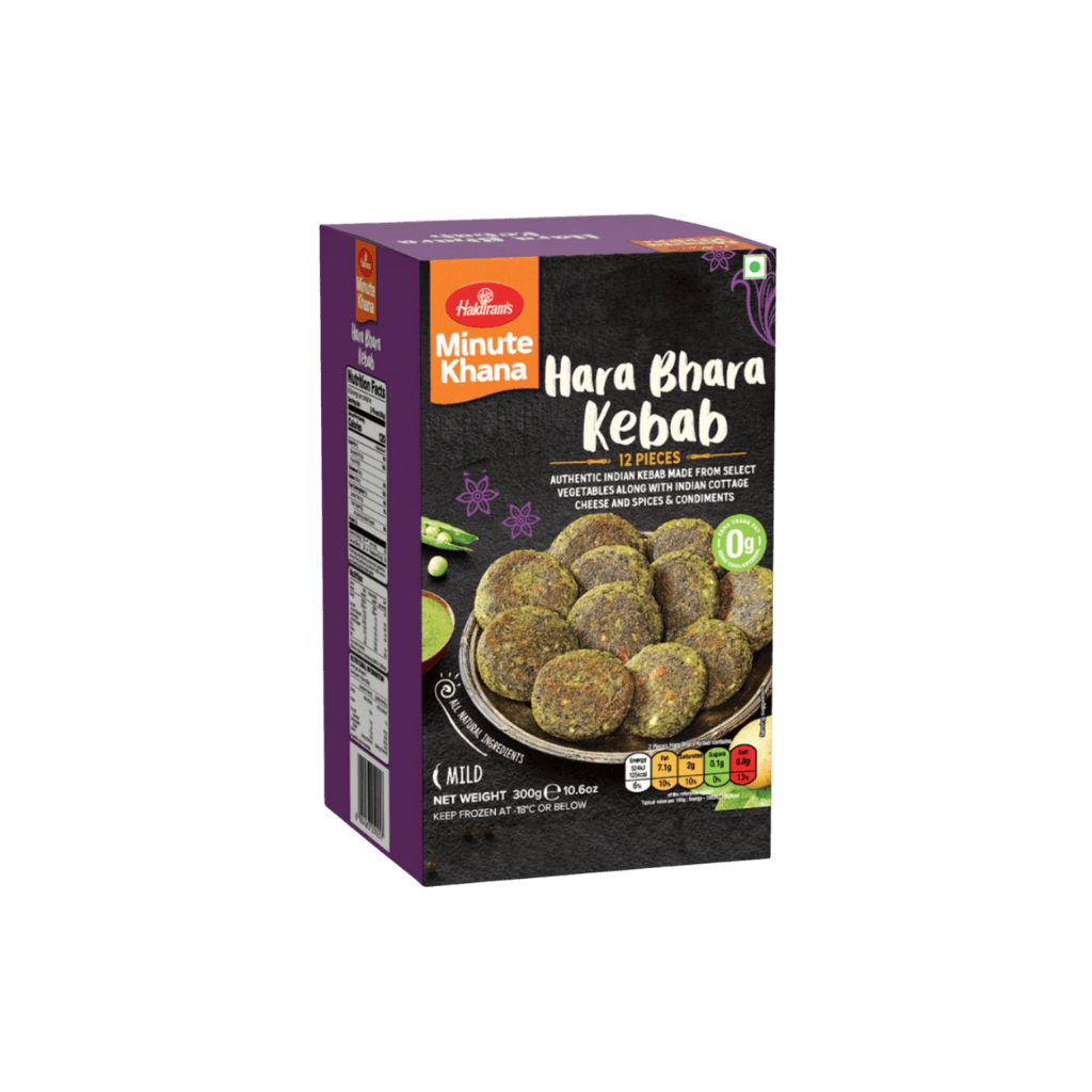 Haldiram Hara Bhara Kebab 12 pcs buy online USA