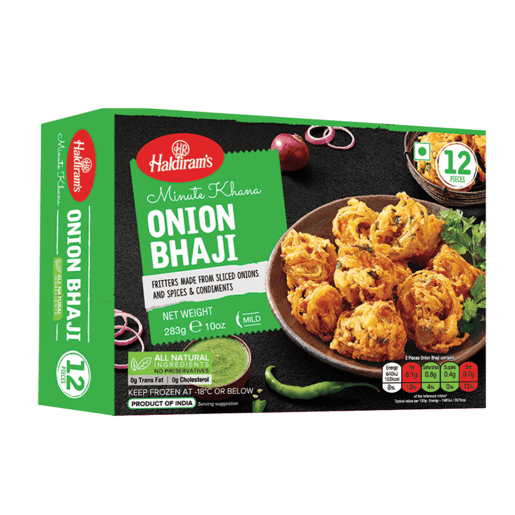 Haldiram Onion Bhaji 12 pcs/283 g buy online USA