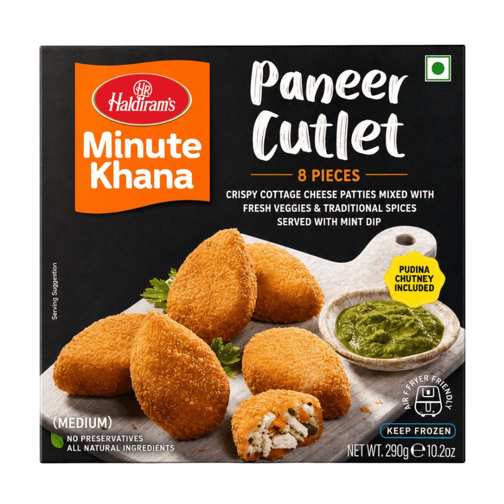 Haldiram's Paneer Cutlet 290 g buy online USA