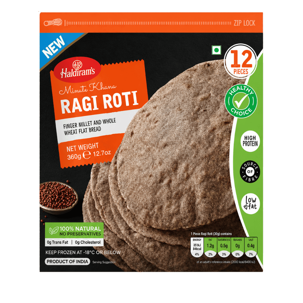 Haldiram's Ragi Roti 360 g buy online USA