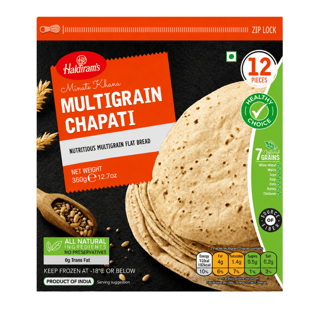 Haldiram Multigrain Chapati 360 g buy online USA