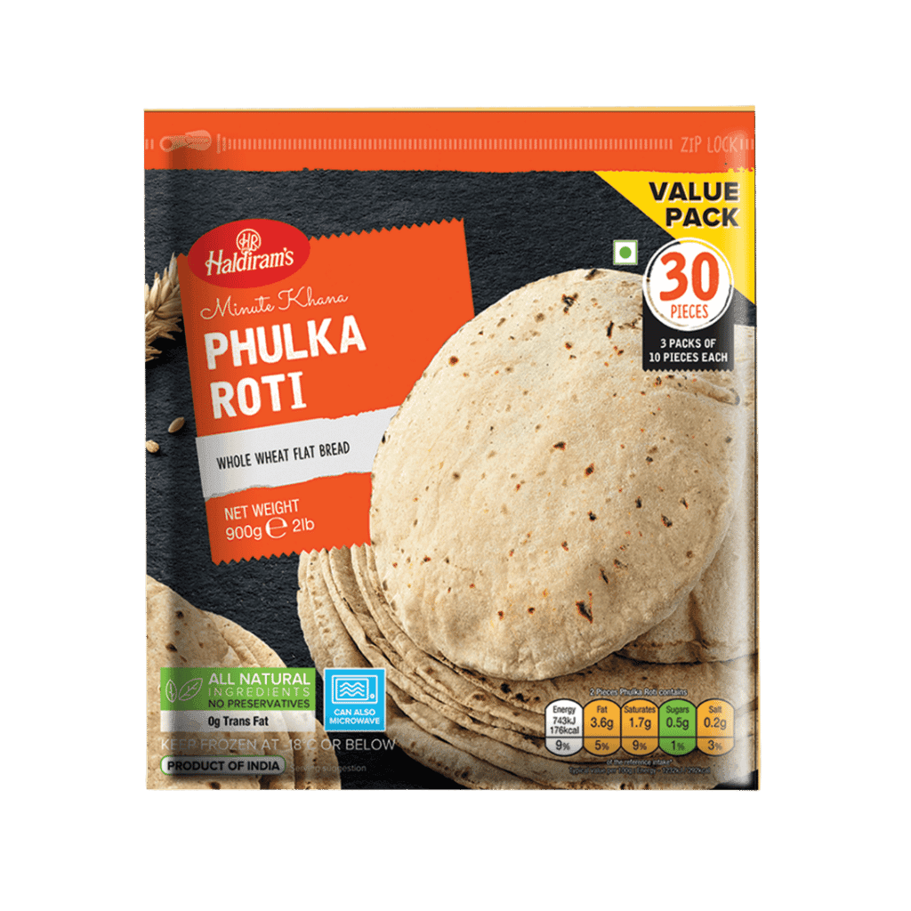 Haldiram's Phulka Roti 900 g buy online USA