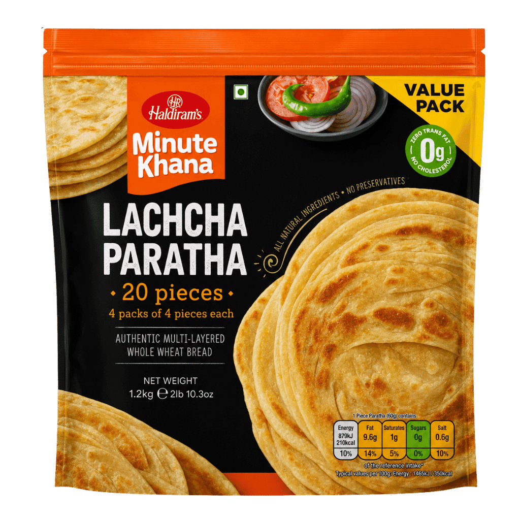 Haldiram's Lacha Paratha 20 Pcs buy online USA