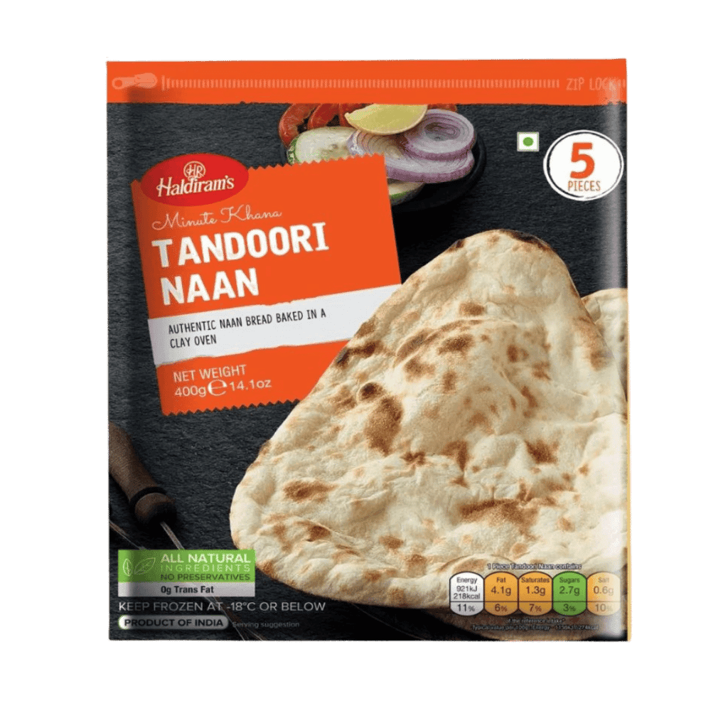 Haldiram's Tandooori Naan 5 Pcs buy online USA