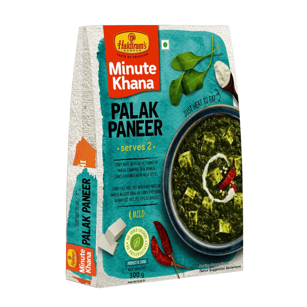 Haldiram's Palak Paneer 300 g buy online USA