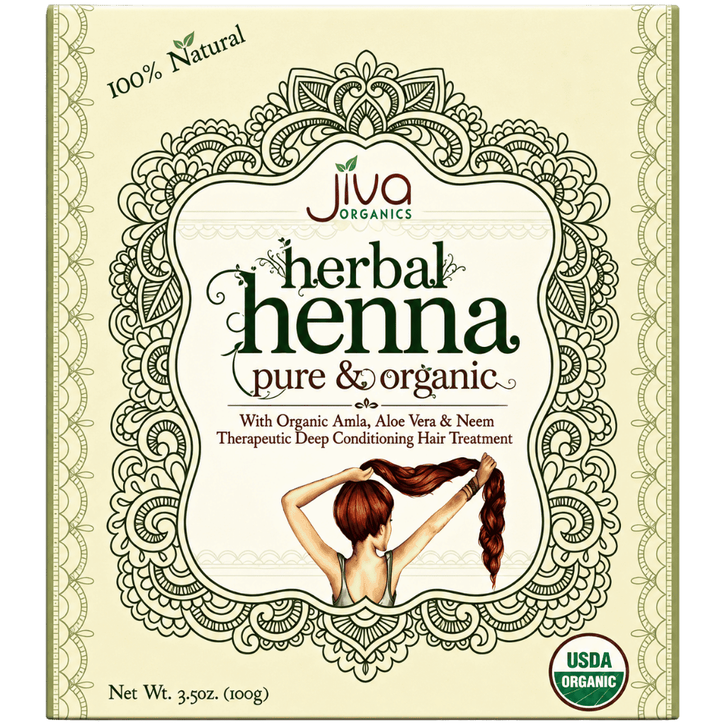 Jiva Organics Herbal Henna 100 g buy online USA
