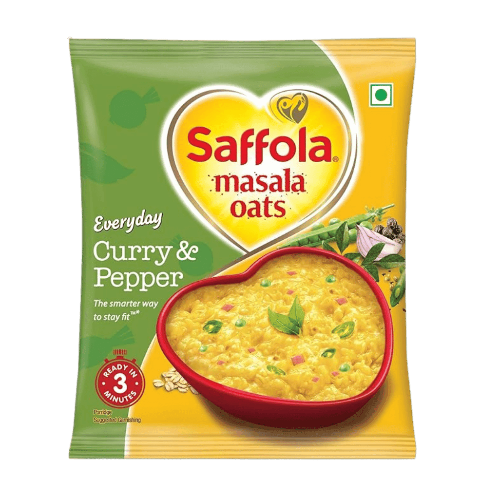 Saffola Curry Pepper Oats 39 g buy online USA