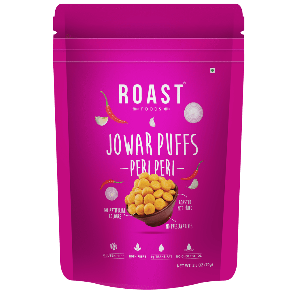 Roast Food Peri Peri Juwar Puff 70 g buy online USA