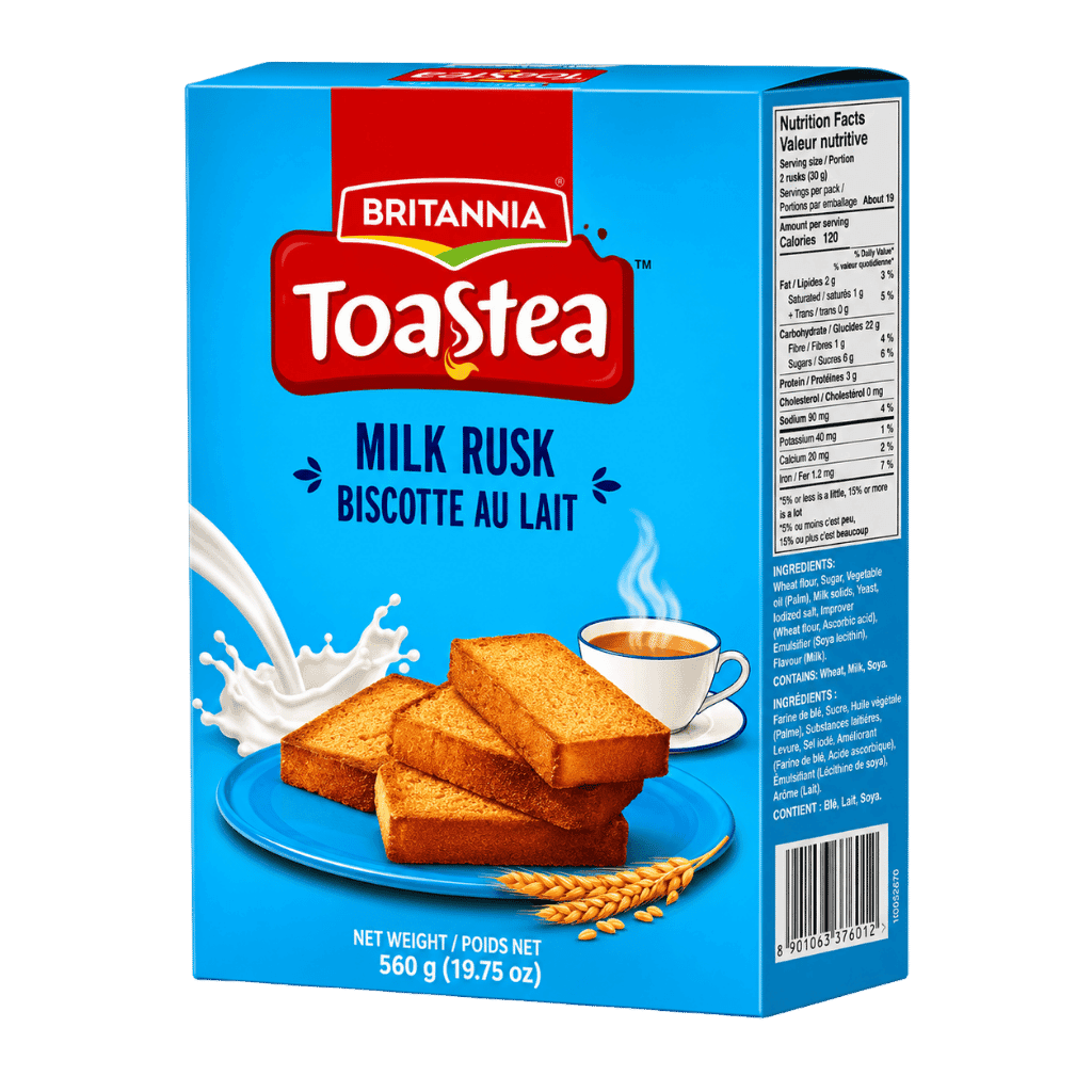 Britannia Milk Rusk 560 g buy online USA