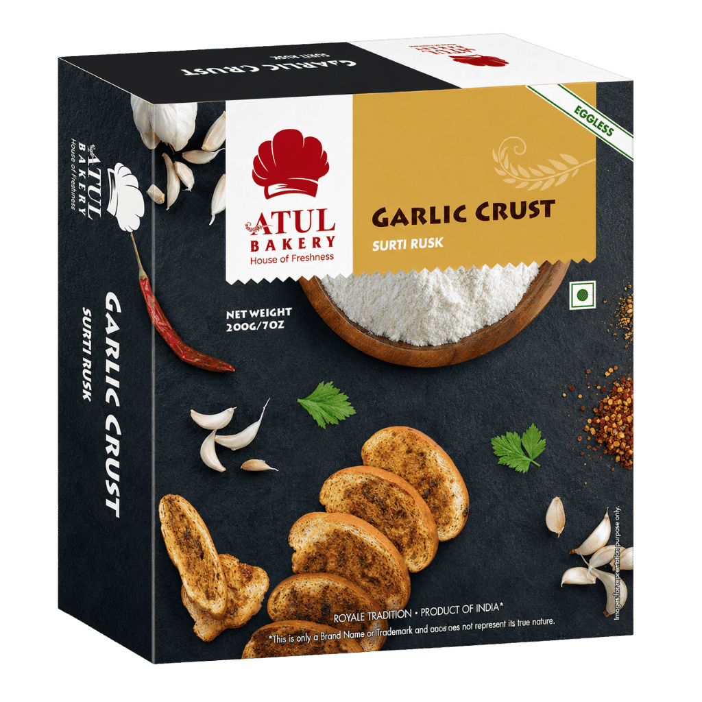Atul Garlic Crust Cookie 200 g buy online USA