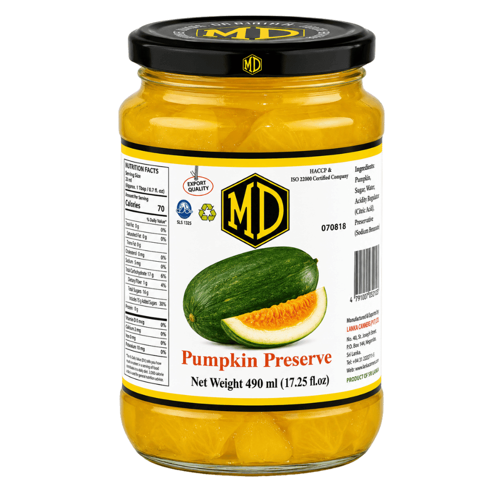 MD Pumpkin Preserve 490 ml buy online USA