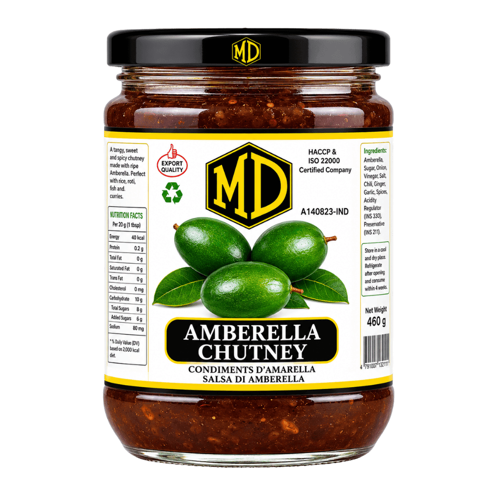 MD Amberella Chutney 460 g buy online USA