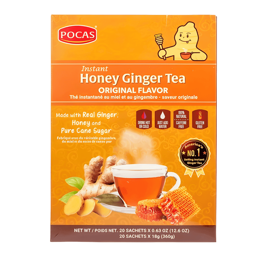 Pocas Instant Honey Ginger Tea 360 g buy online USA