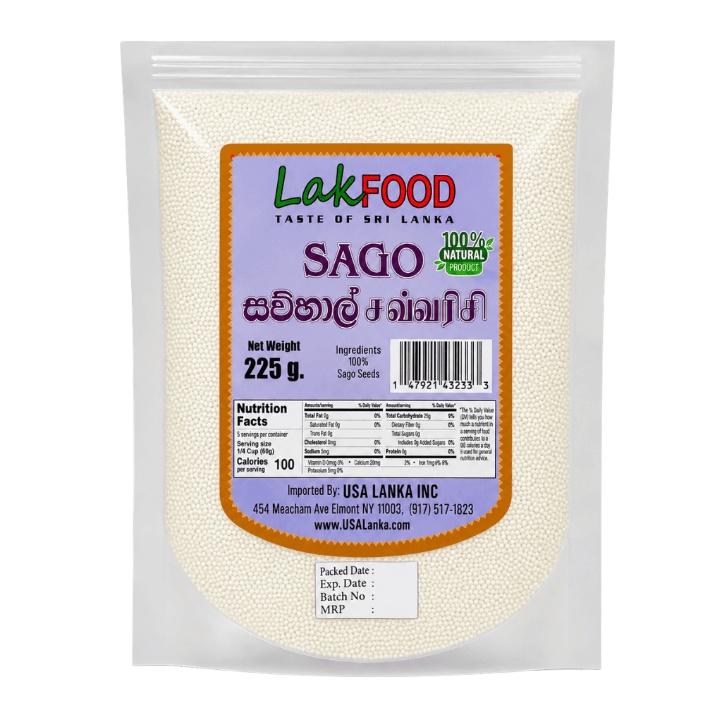 Lak Food Sago 225 g buy online USA