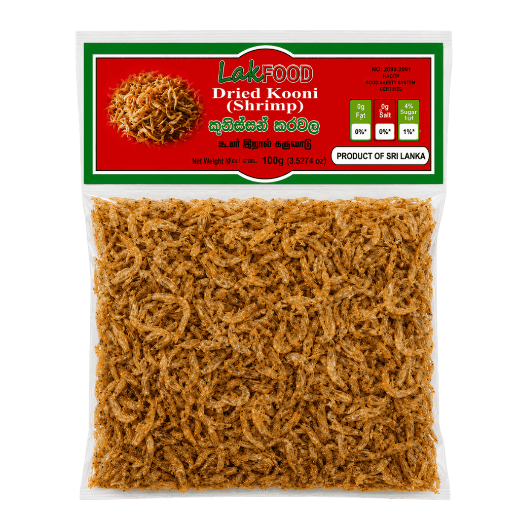 Lak Food Dried Kooni Shrimp 100 g buy online USA