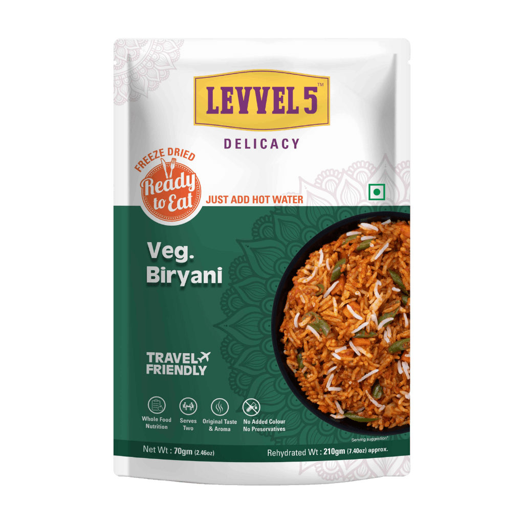 Levvel 5 Veg. Biryani 70 g buy online USA