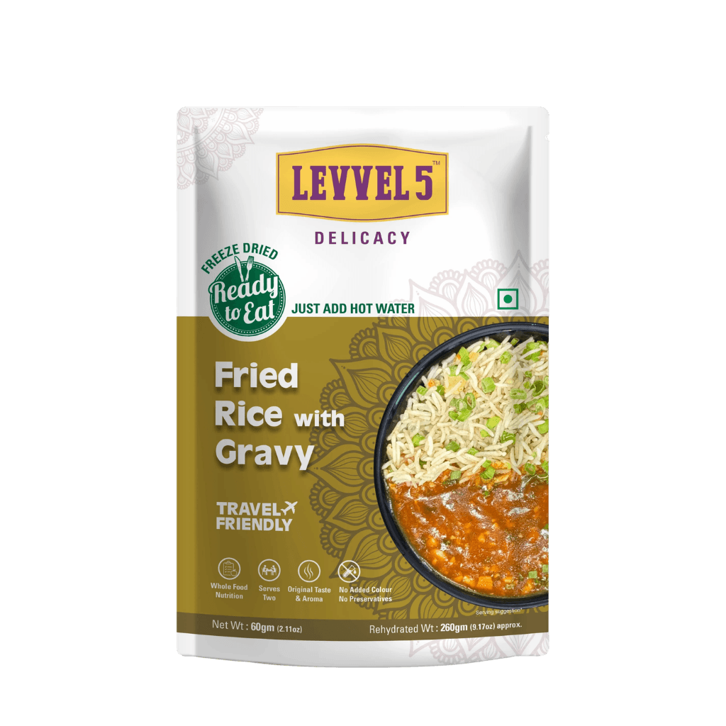 Levvel 5 Fried Rice With Gravy 60 g buy online USA