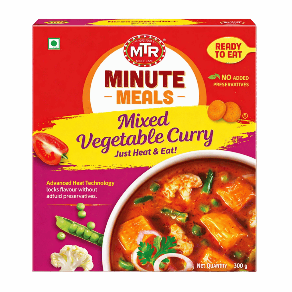 MTR Mixed Vegetable Curry 300 g buy online USA
