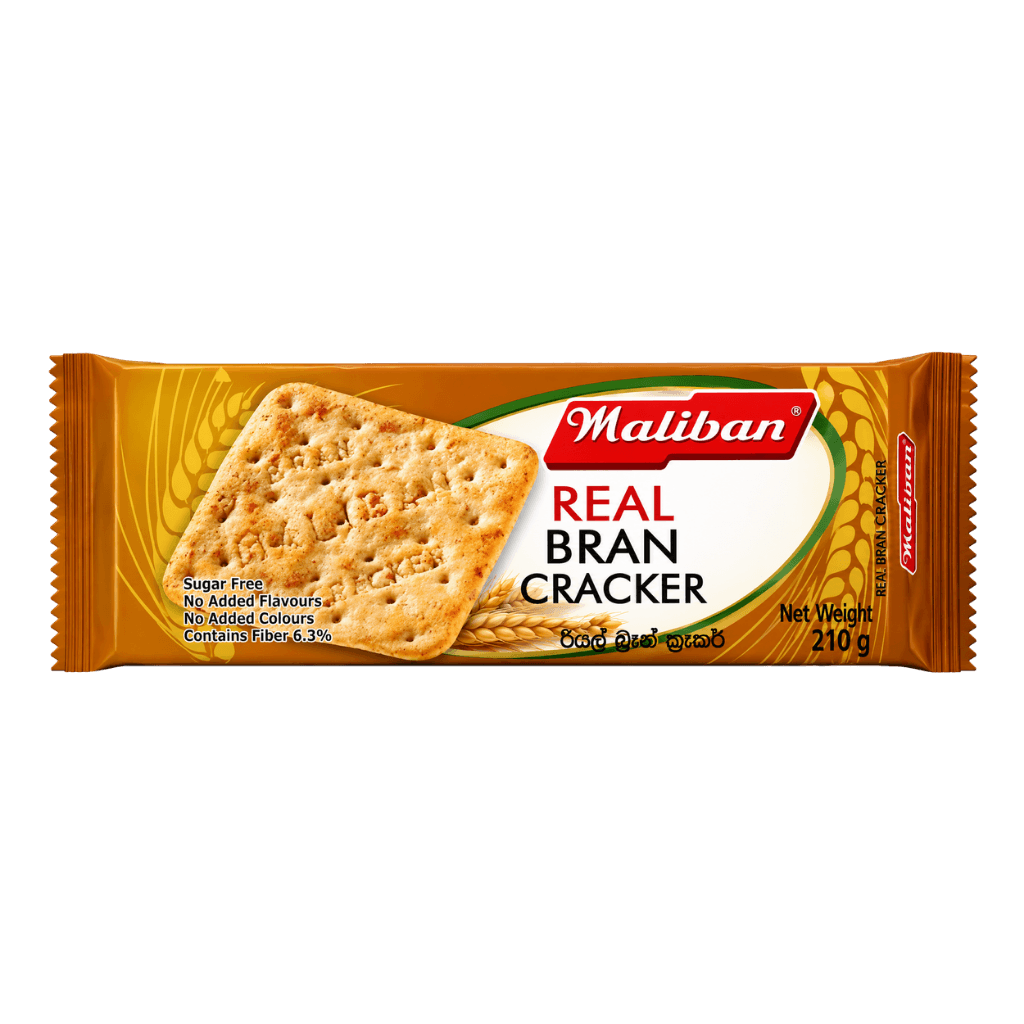 Maliban Real Bran Cracker 210 g buy online USA