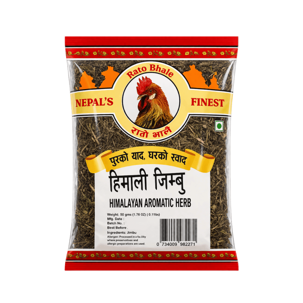 Rato bhale Himalayan Jimbu 50 g buy online USA
