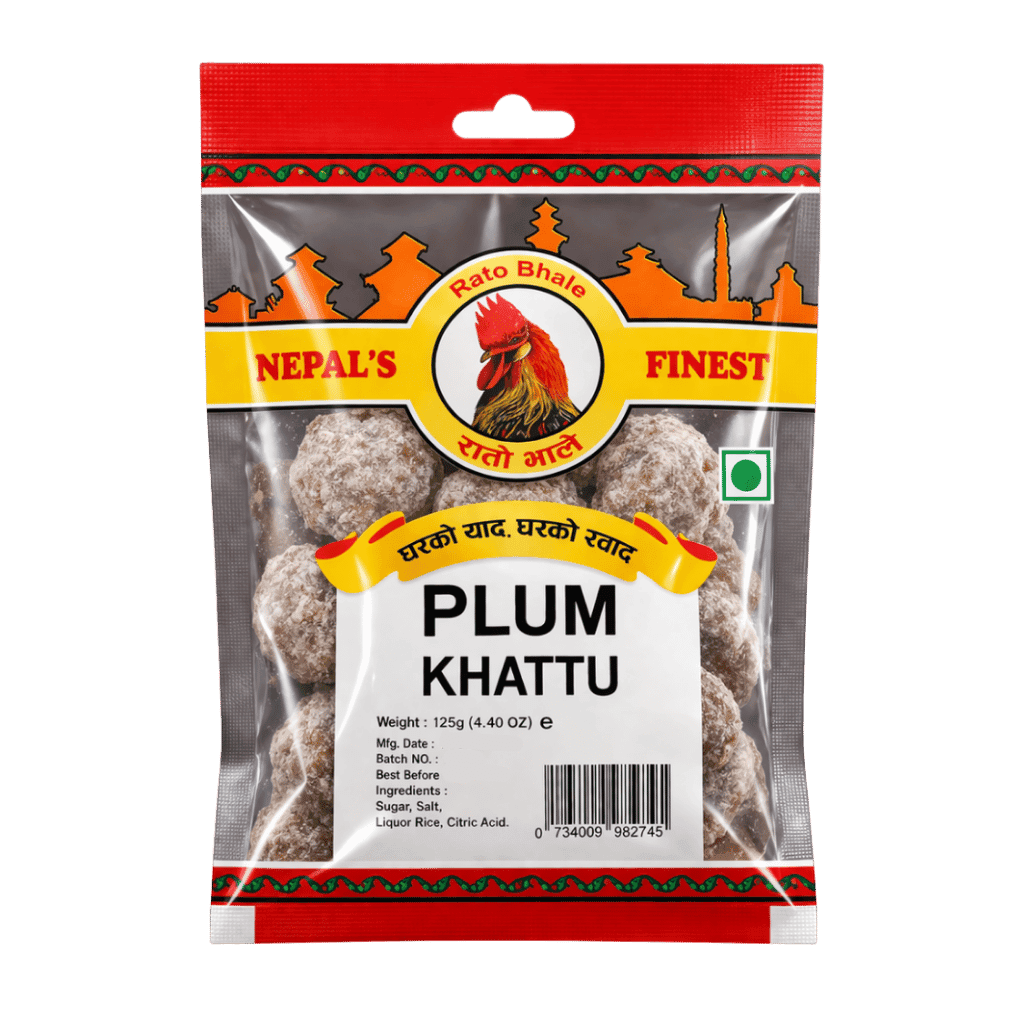 Rato bhale Nhala Plum Khattu 125 g buy online USA