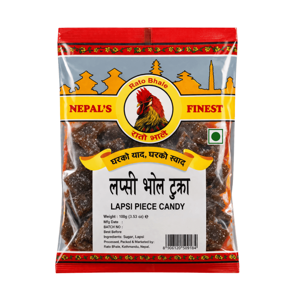 Rato bhale Lapsi Piece Candy 100 g buy online USA