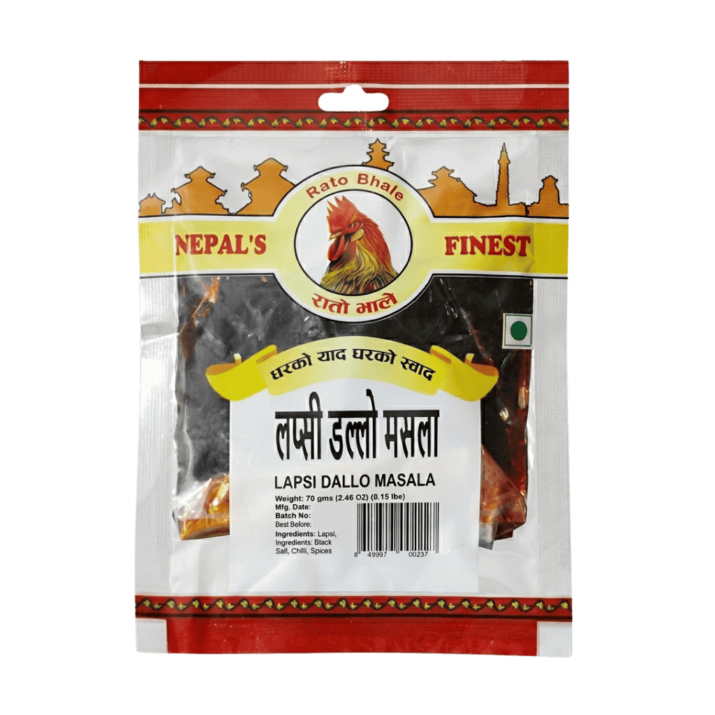 Rato bhale Lapsi Dallo Masala 70 g buy online USA