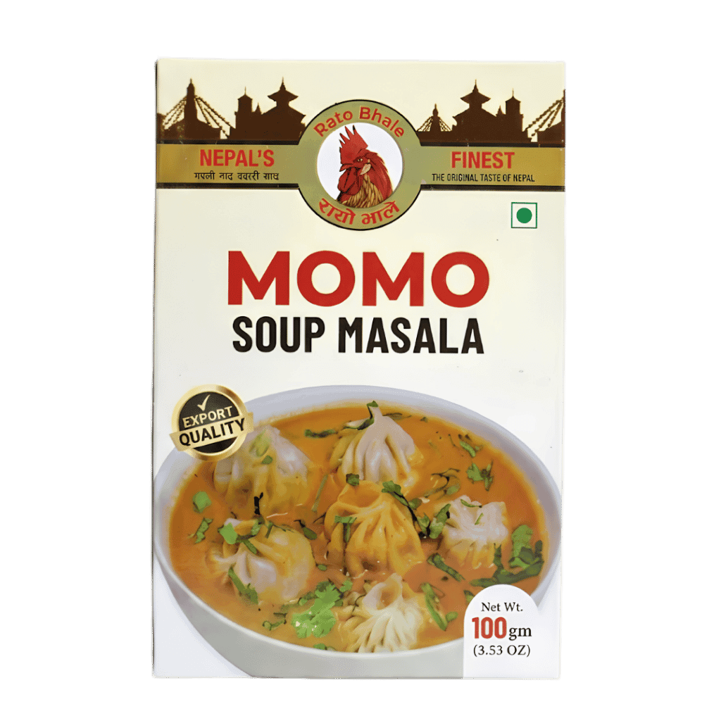 Rato bhale Momo Soup Masala 100 g buy online USA
