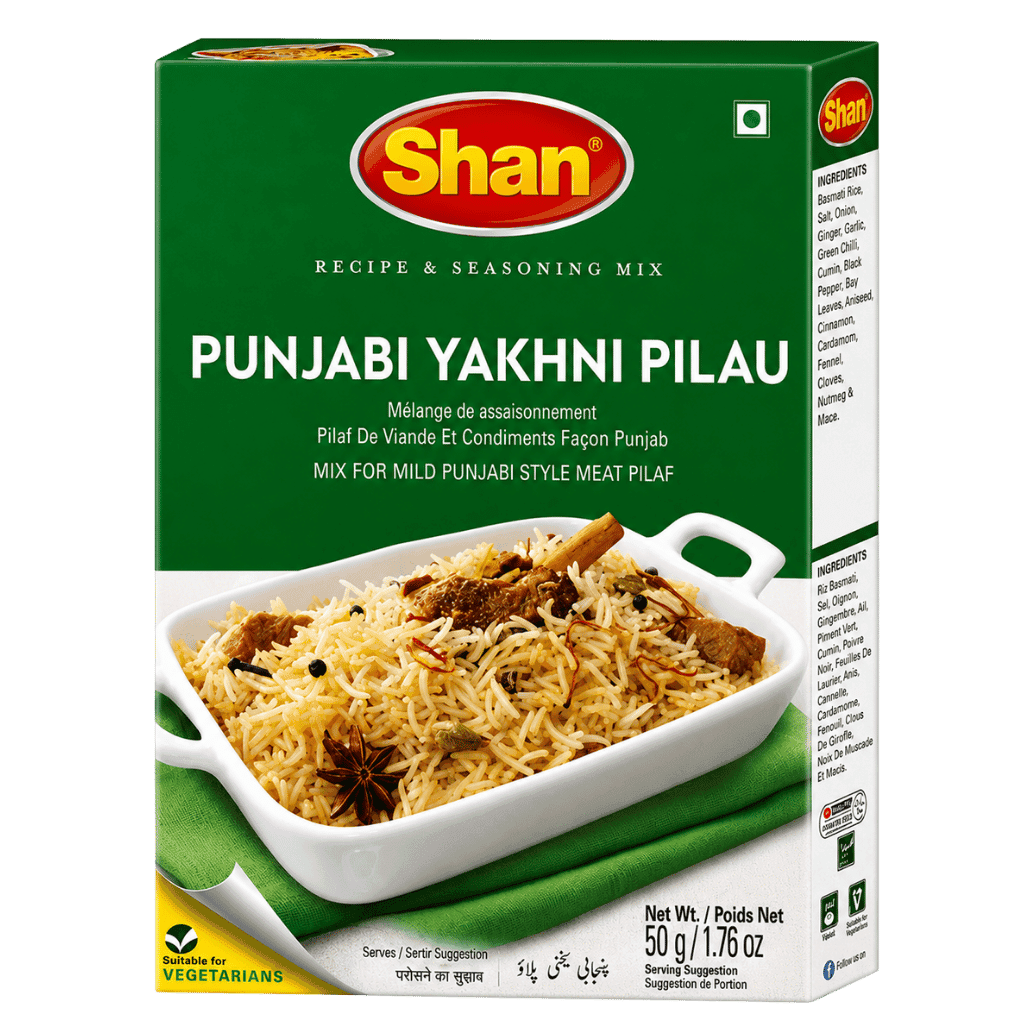 Shan Punjabi Yakhni Pilau 50 g buy online USA