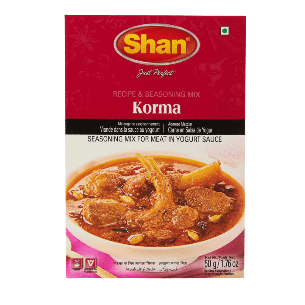 Shan Korma Curry 50 g buy online USA