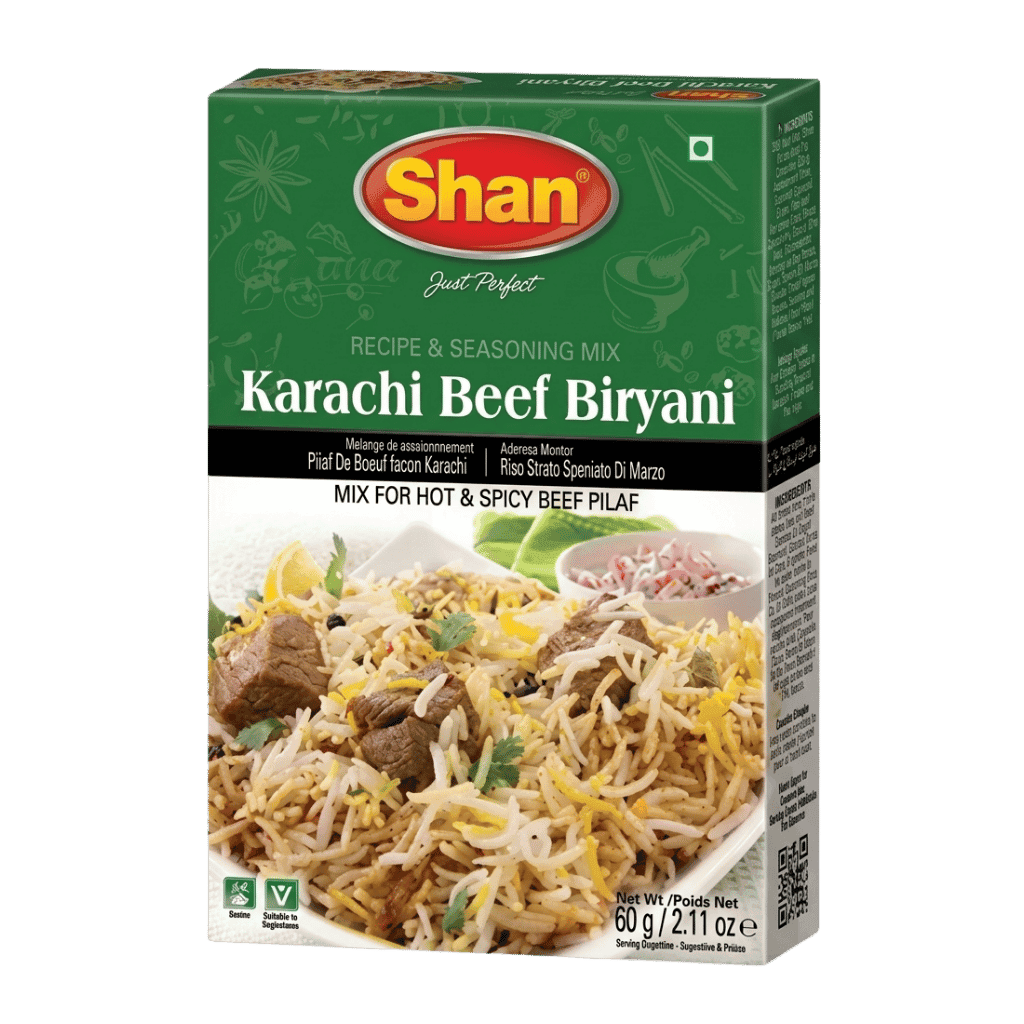 Shan Karachi Beef Biryani 60 g buy online USA