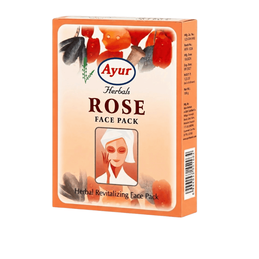 Ayur Rose Face Pack 100 g buy online USA
