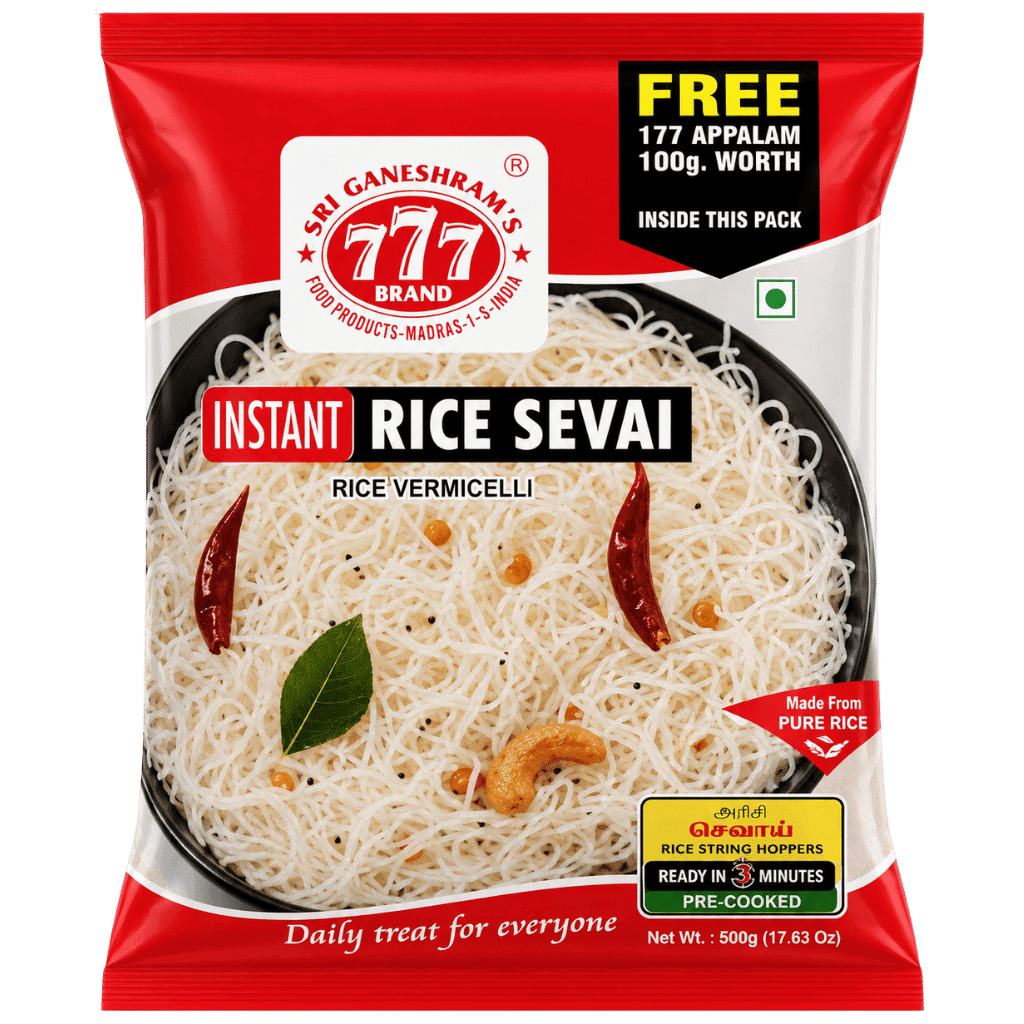 Sri Ganeshram's 777  Instant Rice Sevai 500 g buy online USA